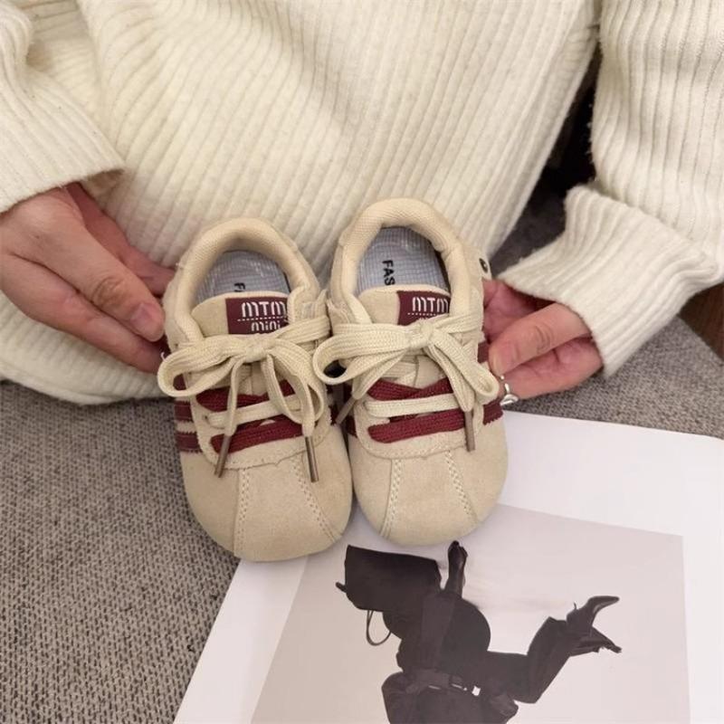 Boys' Lightweight Sports Shoes Girls' Fashionable German Training Shoes Baby Breathable Casual Shoes Children's Sneakers