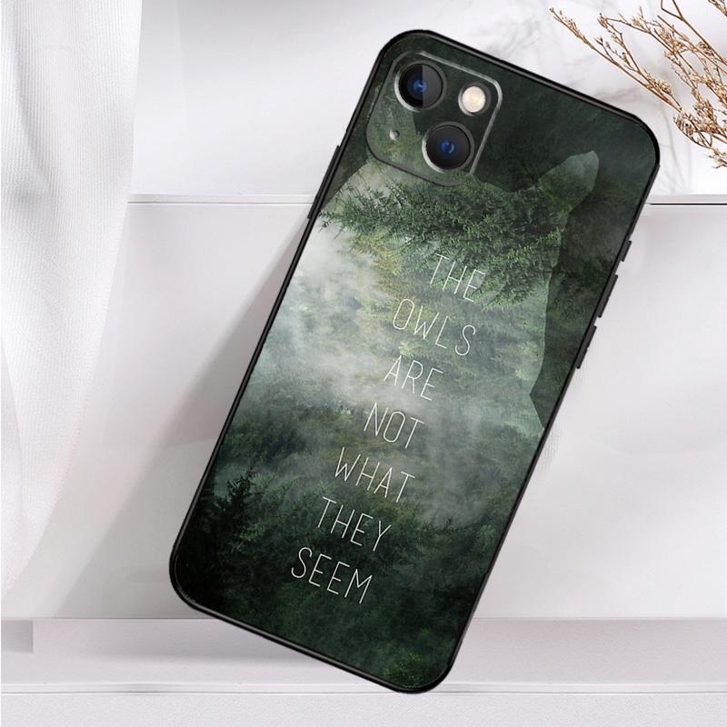 Fire Walk With Me Twin Peaks Shockproof Case For iPhone 17 Pro Max 11 14 15 16 Plus 12 13 Mini 16e 17 Air Phone Cover