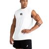 Men's Wide Shoulder Sleeveless Sports Tank - Muscle Show Fitness Vest