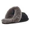New UGG Scuffette Ii Slipper Black Grey Women's 1106872-BCGR