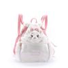 Disney-Approved Zootopia Judy & Nick Plush Toy Double Shoulder Bag- Marie Cat Design Backpack