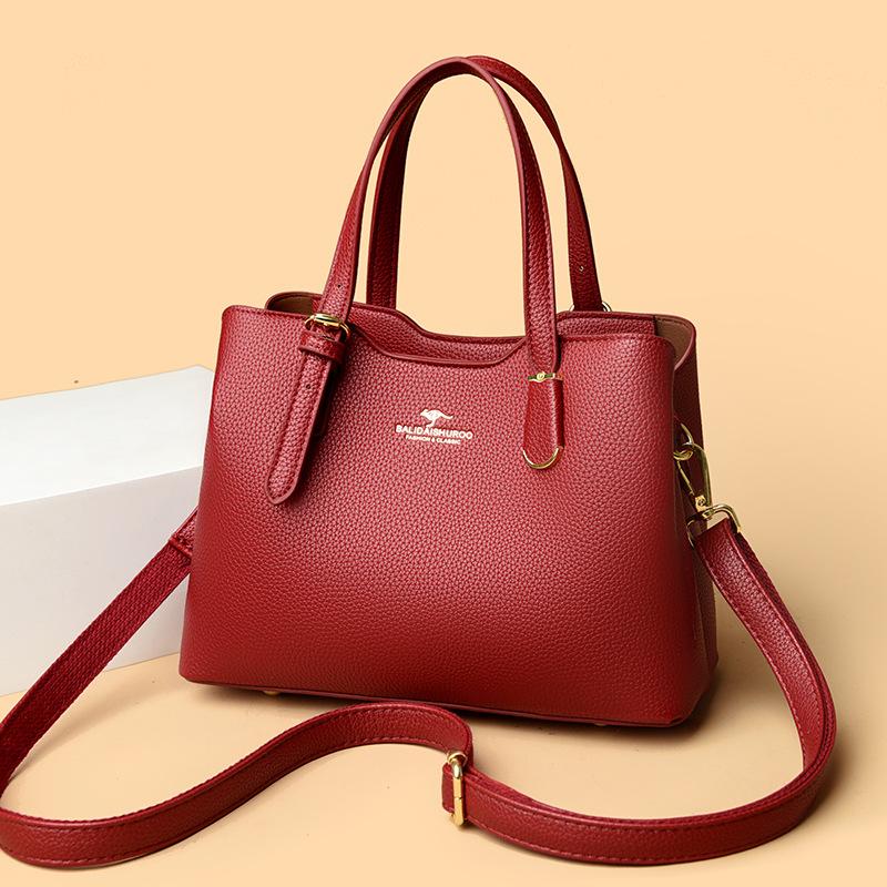 Large-capacity Handbag, Simple and Versatile Women's Bag, Commuting Gift for Mom, Single-shoulder Crossbody Bag