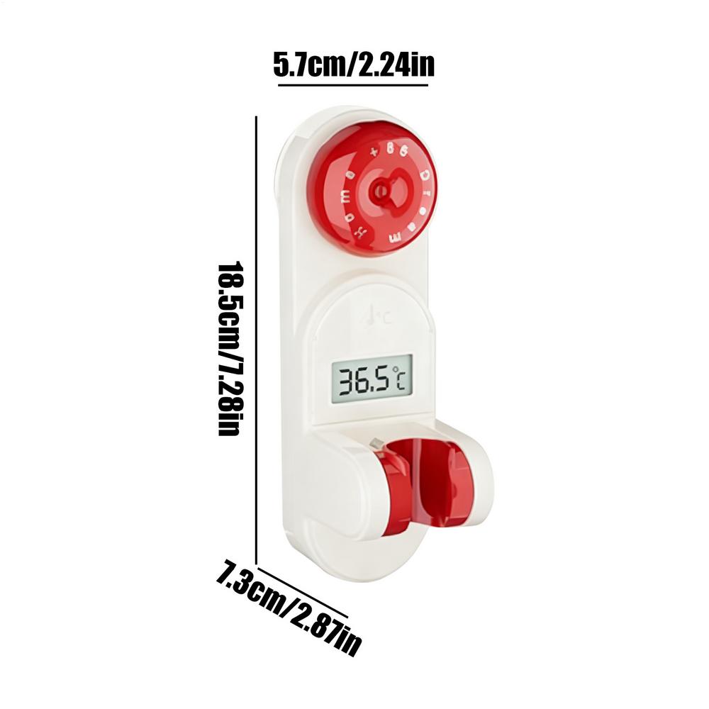 

Shower Head Holder Adjustable Suction Cup Shower Wand Wall Mounted Stand For Bathroom Household RV Toilet Apartment Commercial красный