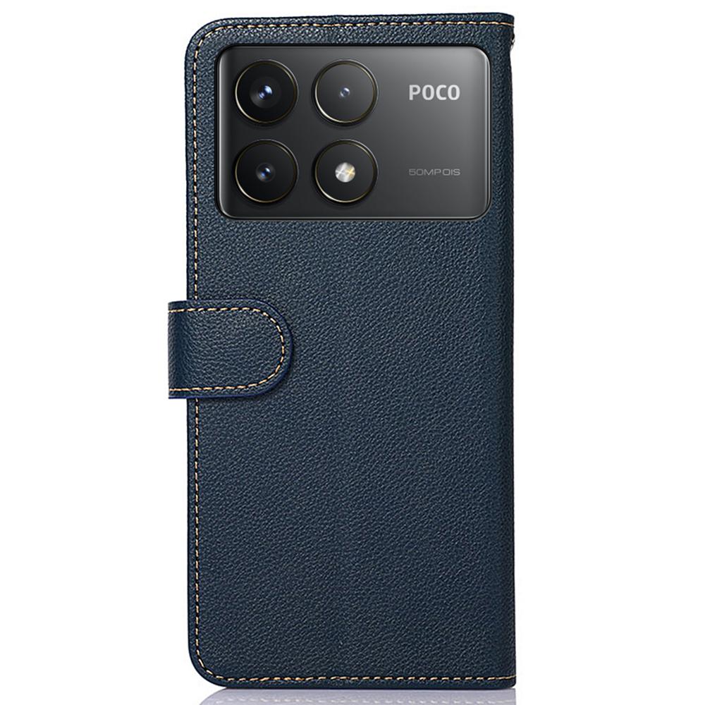 For Xiaomi Poco F6 Pro 5G/K70 5G/K70 Pro 5G Wallet Case RFID Blocking Leather Phone Cover