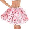 Halloween Costume Dress Spooky High Elastic Waist Skirt Halloween Cosplay Masquerade Party Costume Dress Up For Halloween