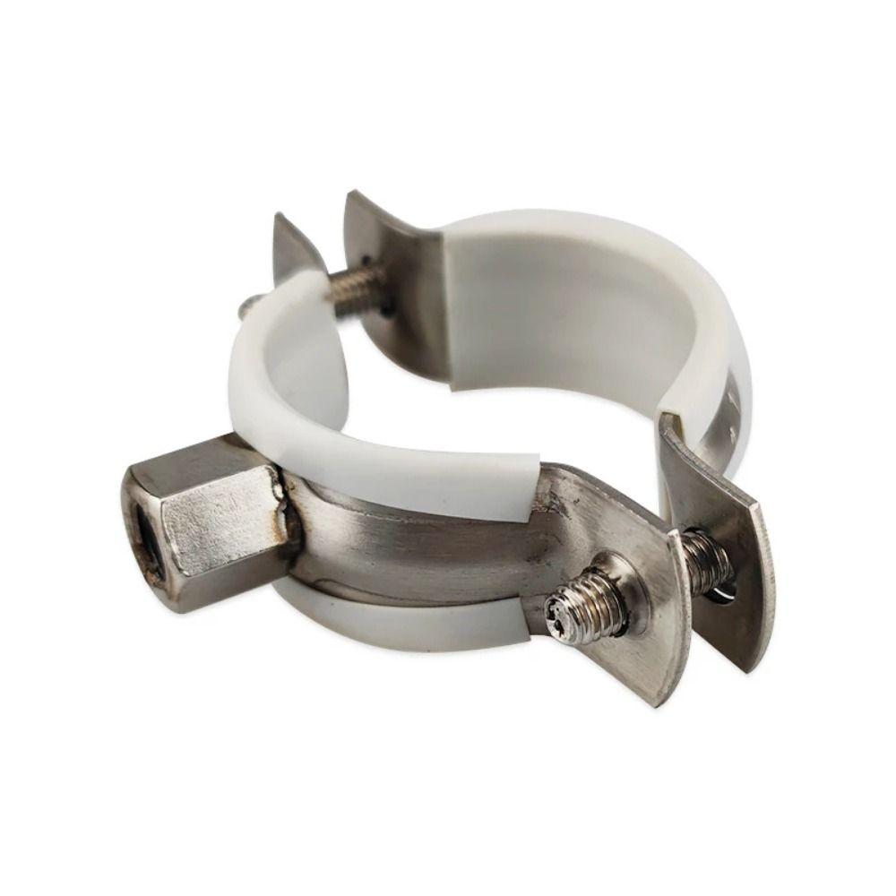 2Pcs Fastener Hardware Suspension Pipe Holder Pipe Fitting Tube Clip Bracket New Round Hose Clamp