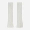 Cozy Wool Leg Warmers (IVORY DARK)