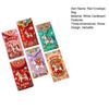 6Pcs Red Envelope Bag Thickened Textured Paper Lucky Horse Design Red Packet 3D Hot Stamping Auspicious Spring Festival Gift Envelopes