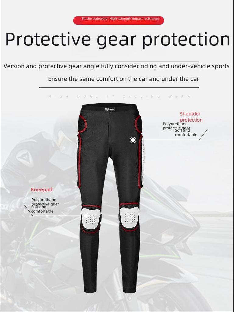 Kalhoty SULAITE Off-Road Motorcycle Armor - extrémní sportovní kladka proti pádu a kolizi