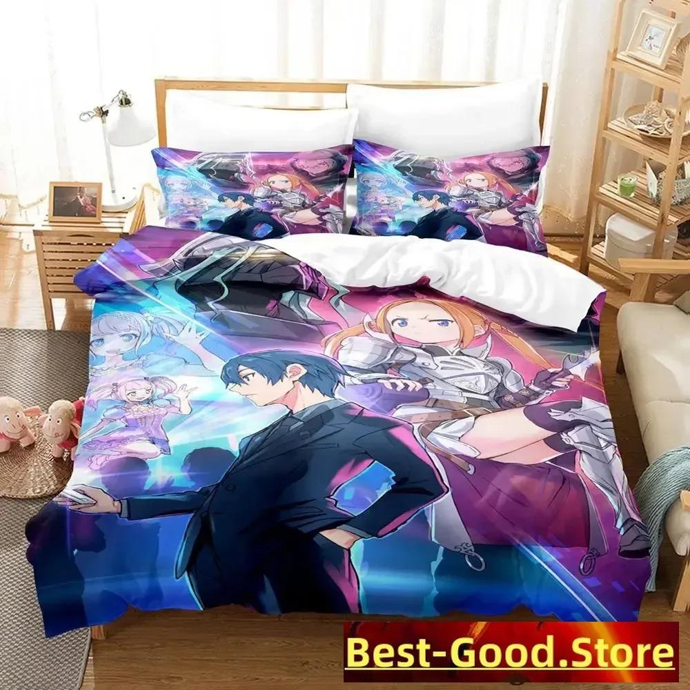 Ssss Gridman Bedding Set Single Twin Full Queen King Size Bed Set Adult Kid Bedroom Duvetcover Sets Anime Parure De Lit Bed