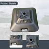 Patio Umbrella Base Pole Holder Fillable Accessories Water Filled Stand for Deck Fishing