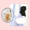 Plush Stuffed Animal Cat Plush Pendant Soft Key Chain Lovely Cartoon Clip Doll Toy  Kids