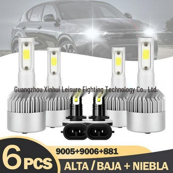 LED Scheinwerfer Kombi-Set: H11, H8, H9005, 9006, H4, H7, H13, 9007, 880, 881