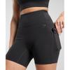 Gymshark Shorts mit Taschen Schwarz B4a8w Bbbb