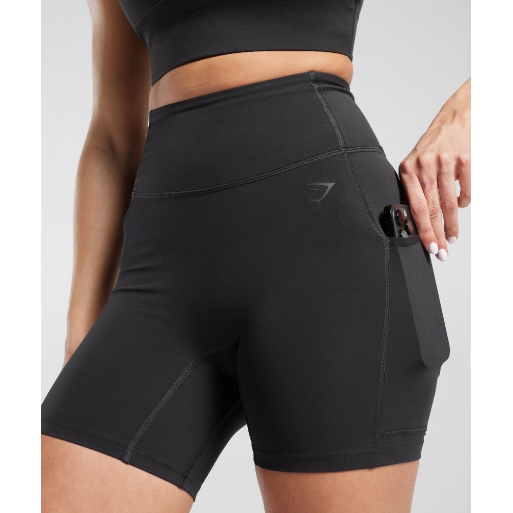 Gymshark Pocket Shorts Black B4a8w Bbbb