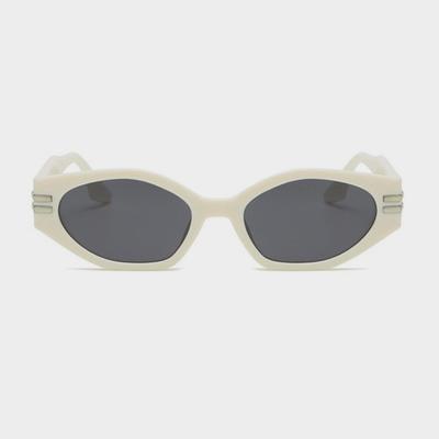 LOOKING4U Neoretro 19119 Ugly Retro Sunglasses C2 Ivory