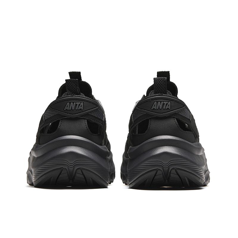 New Anta Life Collection Breathable River Trekking Shoes Men's Black Gray 912428502-3