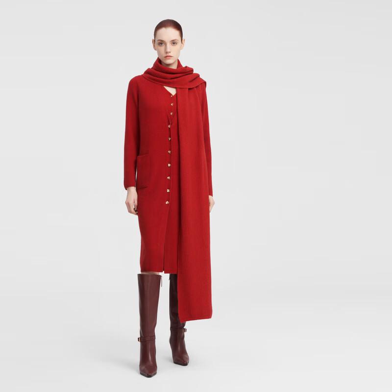 

ELLASSAY Women s Elegant V-Neck Knit Sweater M