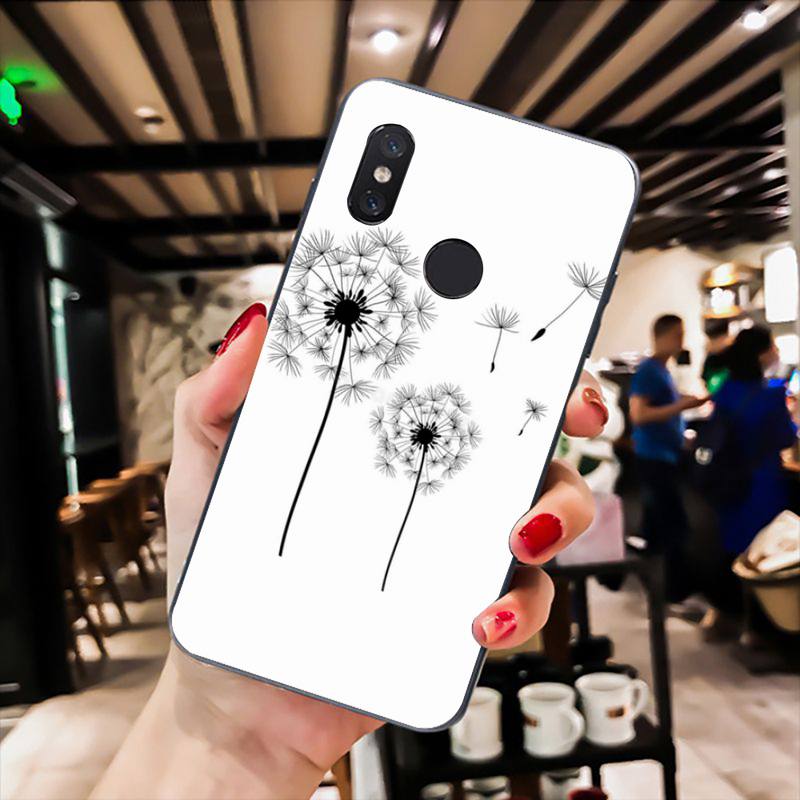 Etui na telefon Mniszek lekarski dla Xiaomi Mi 11 10 A2 A2lite A1 9 9SE 8Lite 8explorer F1 Poco M3 X3 Pro Fundas Cove