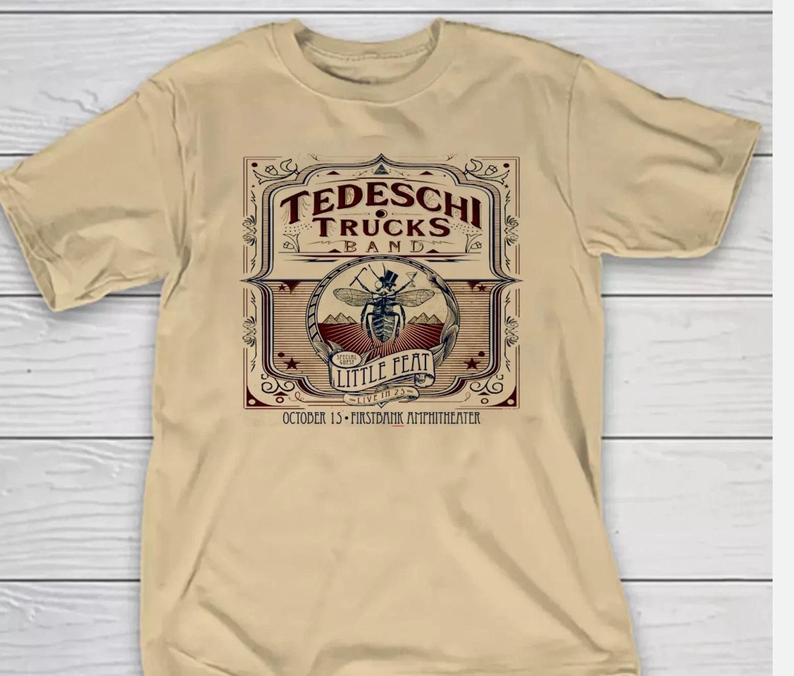 

Tedeschi Trucks Band Live in 25 with Little Feat T Shirt All Size S-5XL 4XL