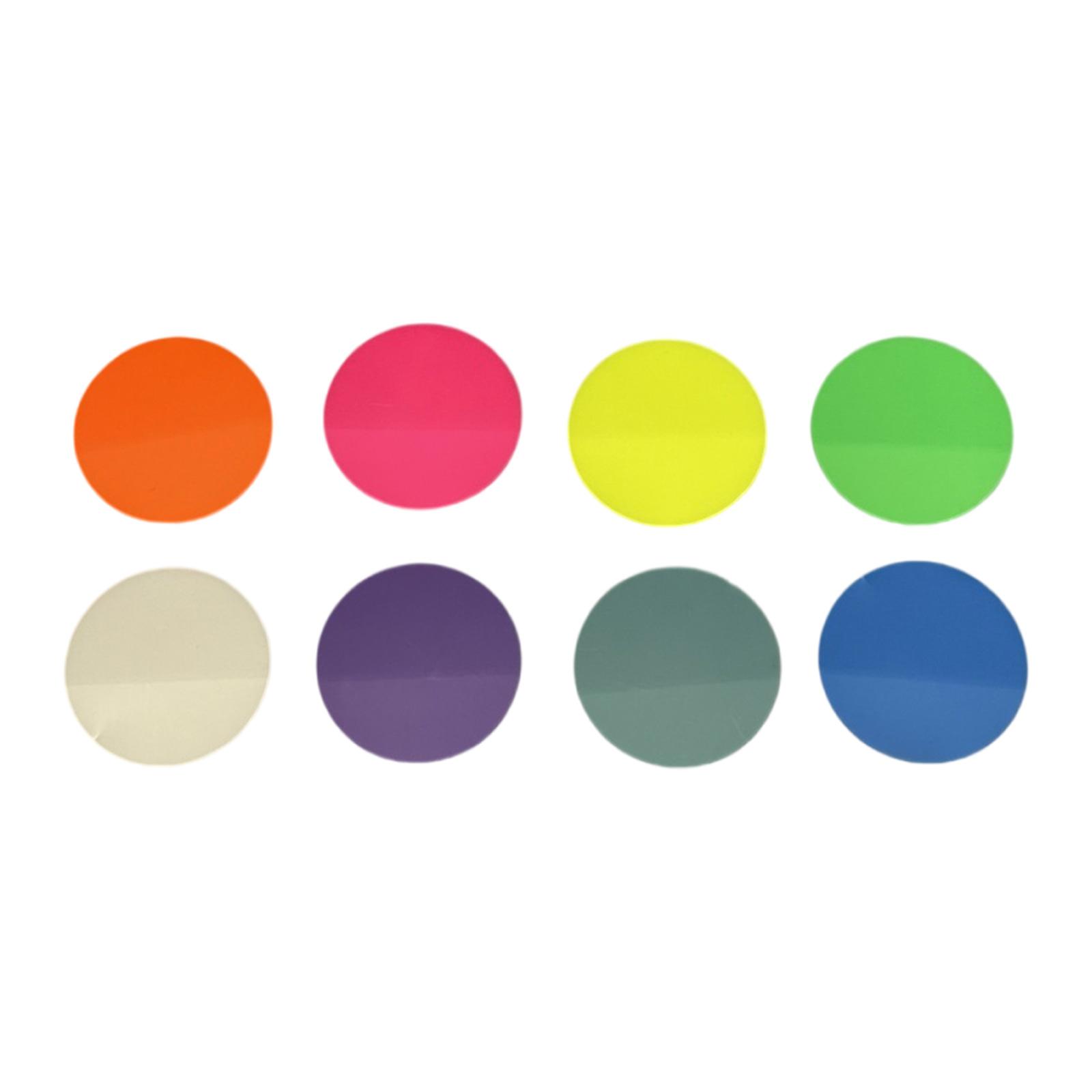 

8/16 блоков прозрачных липких заметок с записями индексные вкладки круглая бумага для заметок самоклеящаяся бумага для заметок для аннотирования выделения текста 1