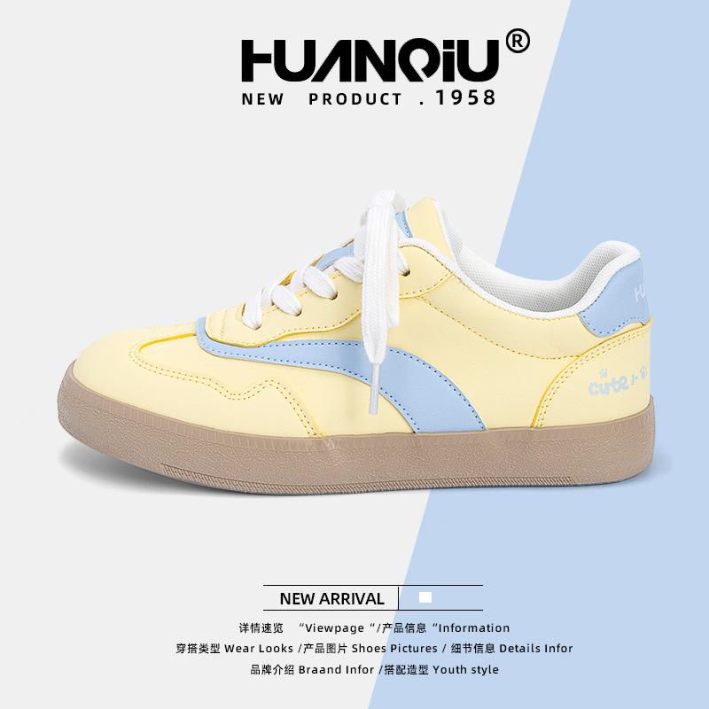 Global Niche Board Shoes Women's ZHQ-XA392 New Summer Versatile Little White Shoes Women's Light Casual Board Shoes Children