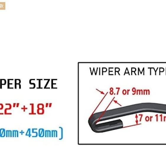 Suitable for Mitsubishi L200 Suitable for Triton 2015-2020 Accessories Wiper Blades Wiper Wipers чёрный