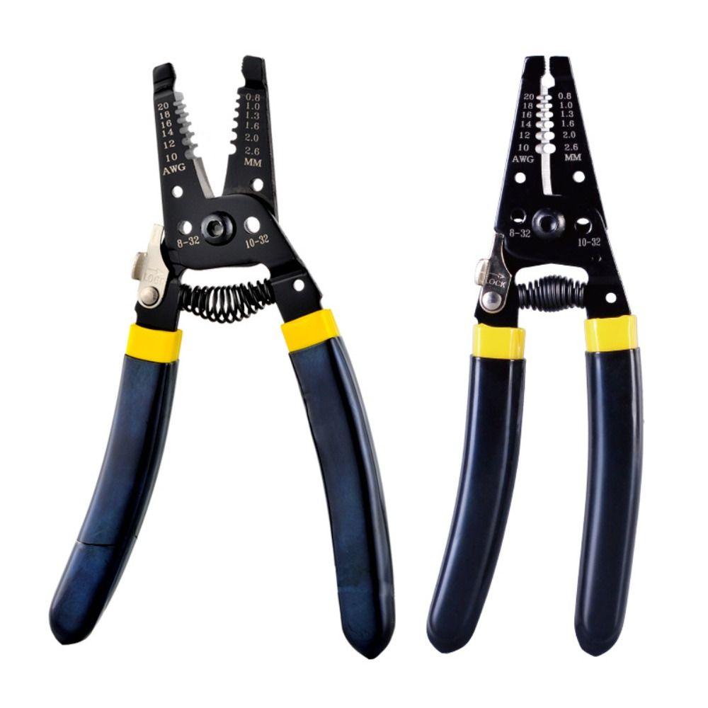 

Профессиональный инструмент для обжима проводов 10-20 AWG одножильных и многожильных проводов, кусачки, плоскогубцы, инструменты оранжевый
