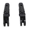 Motorcycle Front Foot Pegs Short Handle Anti Slip Aluminum Alloy Sturdy High Strength Footrest Pegs Pedals For T100
