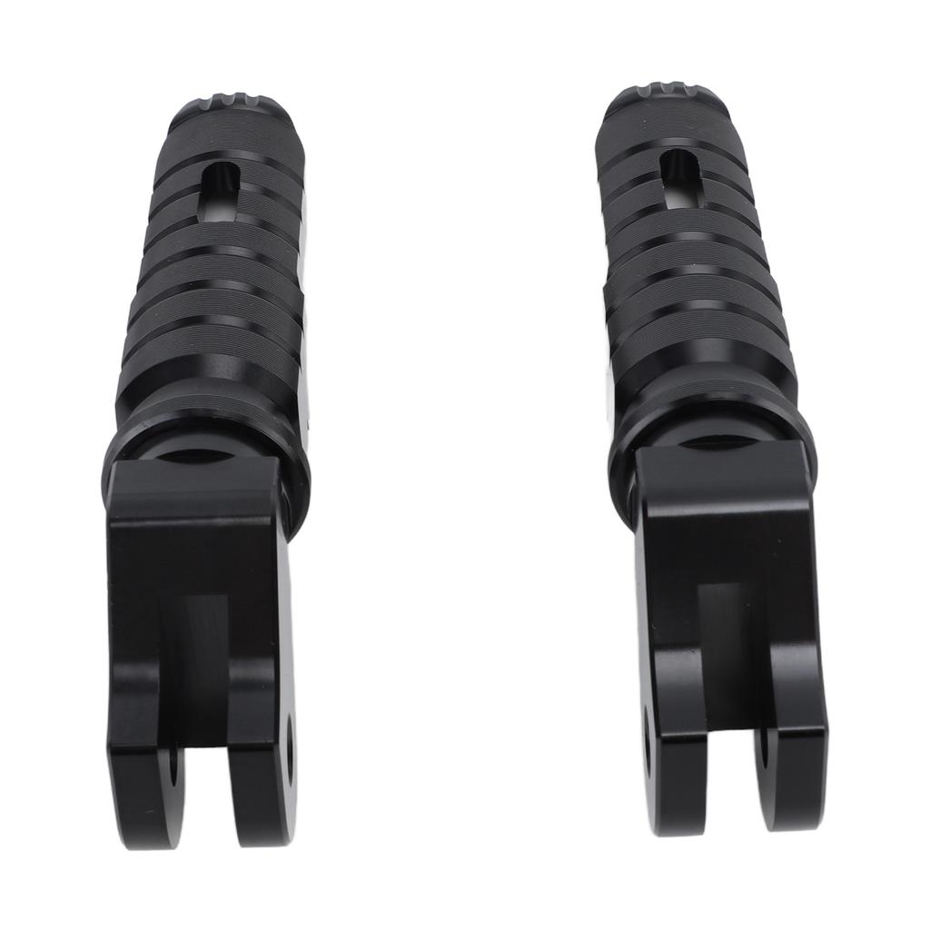 Motorcycle Front Foot Pegs Short Handle Anti Slip Aluminum Alloy Sturdy High Strength Footrest Pegs Pedals For T100