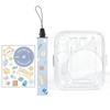 3 In 1 Instant Camera Case With Cartoon Sticker Anti Scratch Protective Cover Adjustable Strap For Fujifilm Instax Mini 13