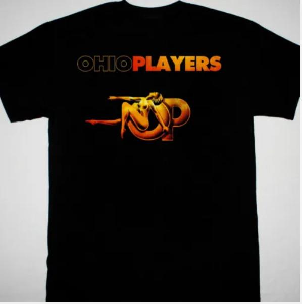Ohio Players T-shirt Black Cotton Unisex All Sizes Unisex T-Shirt XL
