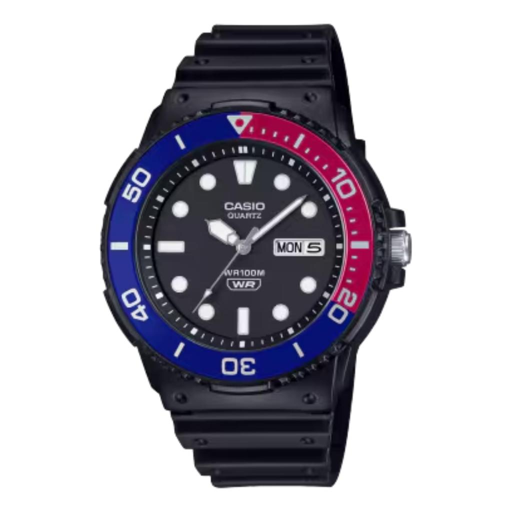 Casio MRW-230H Series, Bluered, MRW230H-1E2V.