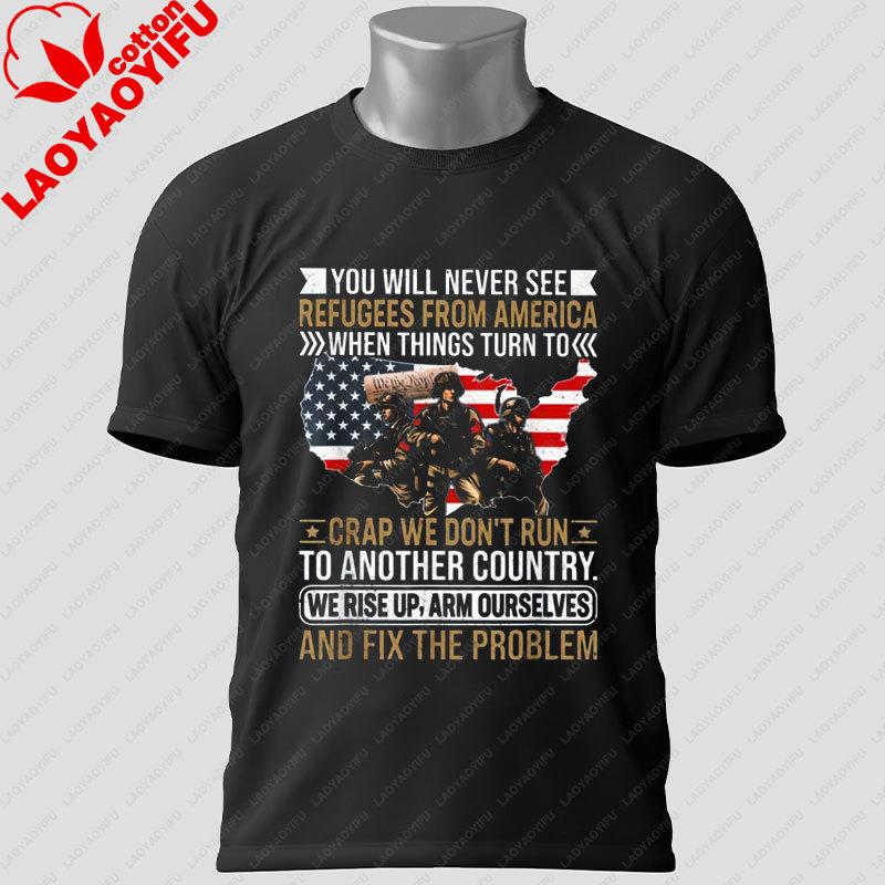 Thank You for Your Service US Army Soldier Graphic Tshirt Pure Cotton Shirt Sleeve Round Neck Casual Outdoor Tee Unisexs Shirt