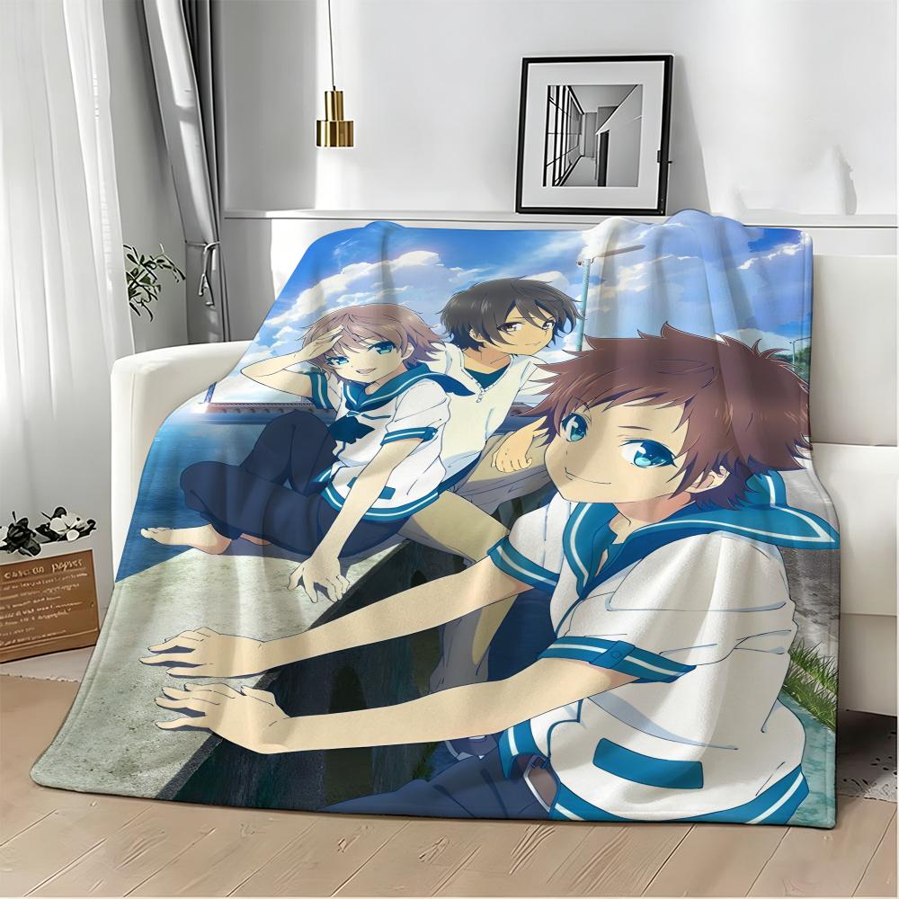 Anime N-NagiS AsuS A Lull in the SeaS Throw Soft Warm Throw Blanket for Bedroom Living Room Bed Travel Camping Picnic Gift