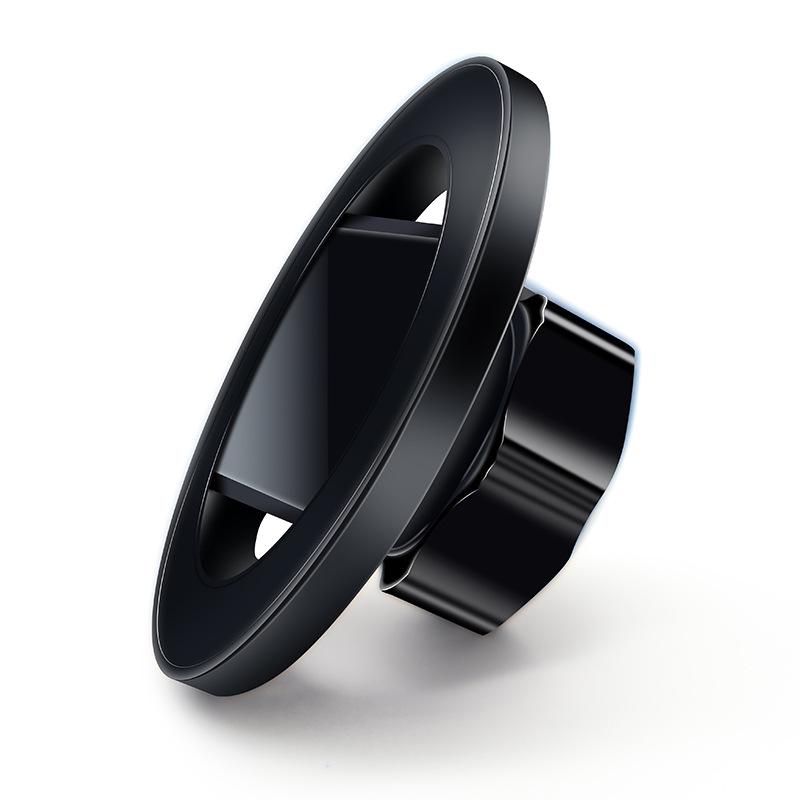 Magnetic Aluminum Alloy Car Phone Holder with MagSafe Connector and 17mm Ball Head