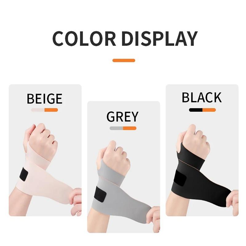 1Pc Of Elastic Wristband Anti Sprain Wrist Guard With Adjustable Support Breathable Elastic Compression Tendon Sheath