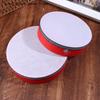 Red Kids Wooden Hand Drum Music Percussion Instrument Handheld Educational Toy for Children