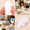 3pcs Cloud-Shaped Photo Holders 3D Printed Photo Display Racks Business Card Holder  Home Use