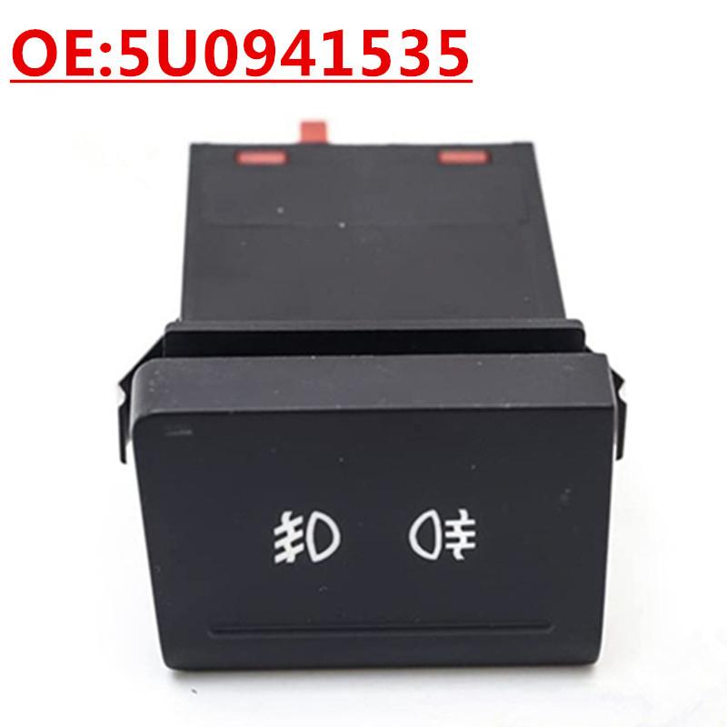 OE:5U0941535 Suitable For Volkswagen Auto Parts Fog Light Switch Controller Fog Light Adjustment Button Single Switch