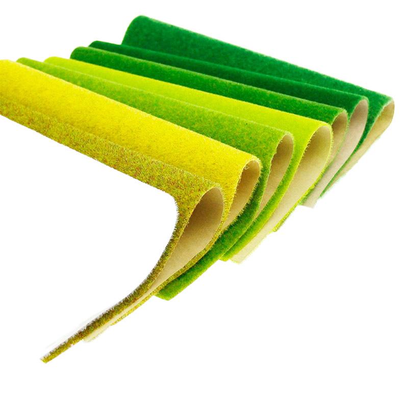 Handmade Architectural Model Turf for Outdoor Lawn and Grassland Models