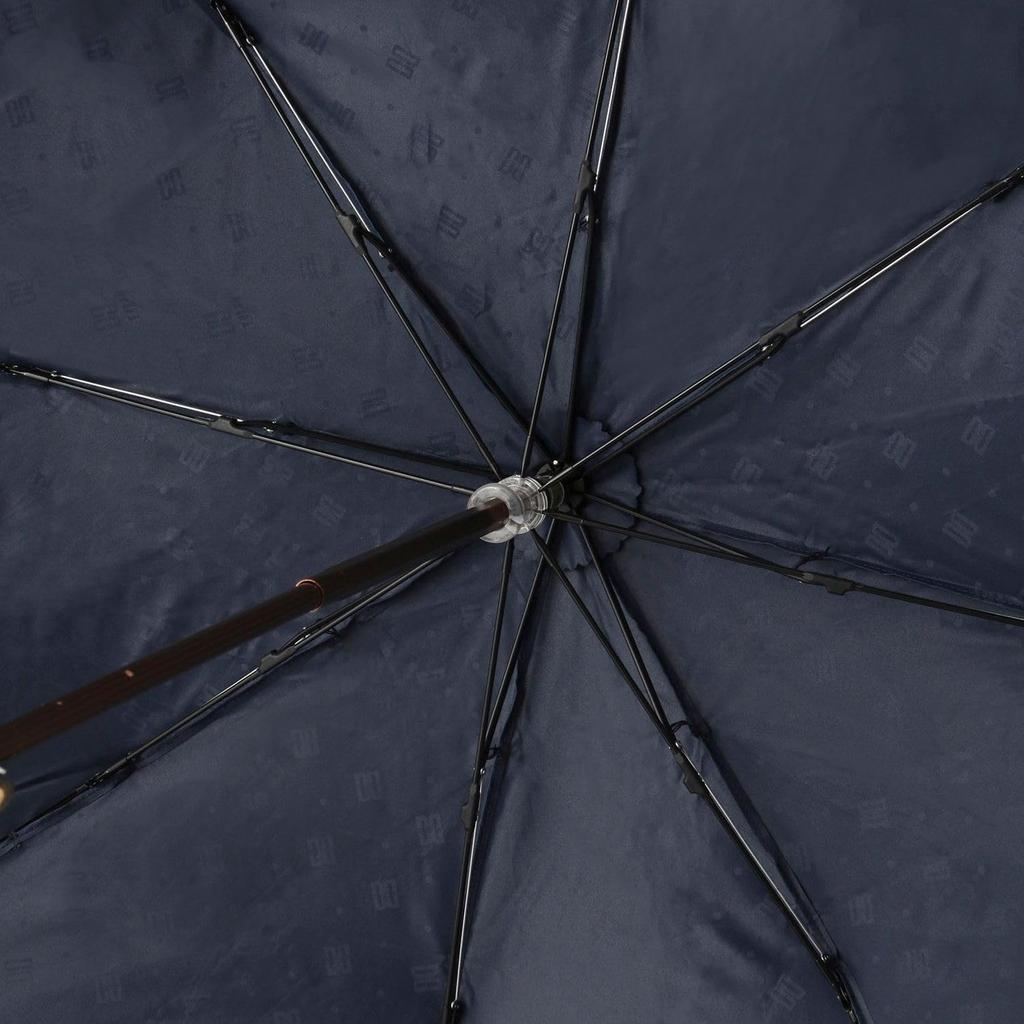 Moonbat Folding Parasol for Made in Perfect for Rain or Premium Light Heat and UV Bowler Blue "Dachshund" Women, Japan, Shine, Blocking, Protection,