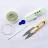 Wenwan Handmade Crochet Hook & Three-Way Stringing Tool Set for Buddhist Bead Bracelets