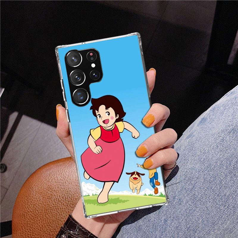 Heidi Cute Cartoon Phnoe Case for Samsung Galaxy S26 S25 Edge S23 S24 Ultra S22 Plus S21 S20 FE Unique Cover Soft Coque Galaxy S