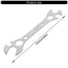 Corrosion Resistant Wrench Maintenance Tool MultiSize Nut Adjuster Compactly Body With Clear Engraveds Scale Spanner