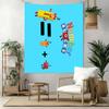 Numberblocks Wall Decor Tapestry Art For Pet Memorial Birthdaywedding Party Backdrop Family Gift