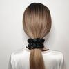 Satin Silk Scrunchies Soft Hair Ties Fashion Hair Bands Hair Bow Ropes Elastic Bracelets Ponytail Holders Hair Accessories for Women Girls
