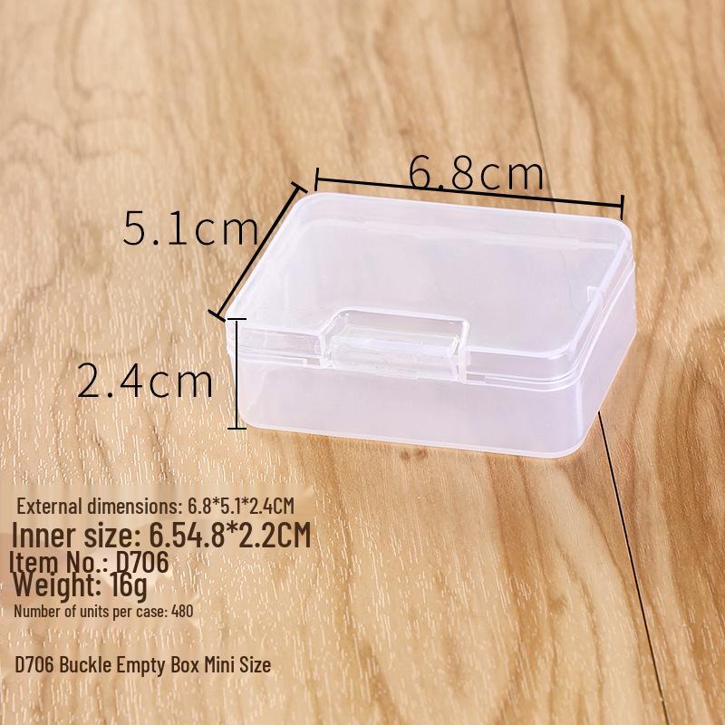 

Snap-on Transparent Plastic Business Card & Jewelry Organizer