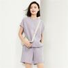 Giordano Women's Loose Fit Pure Cotton Raglan Short Sleeve T-shirt