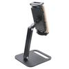 Portable Desktop Stand, 2-Section Adjustable Holder for Phones, Tablets & Live Streaming, Lazy Stand for Convenient Viewing
